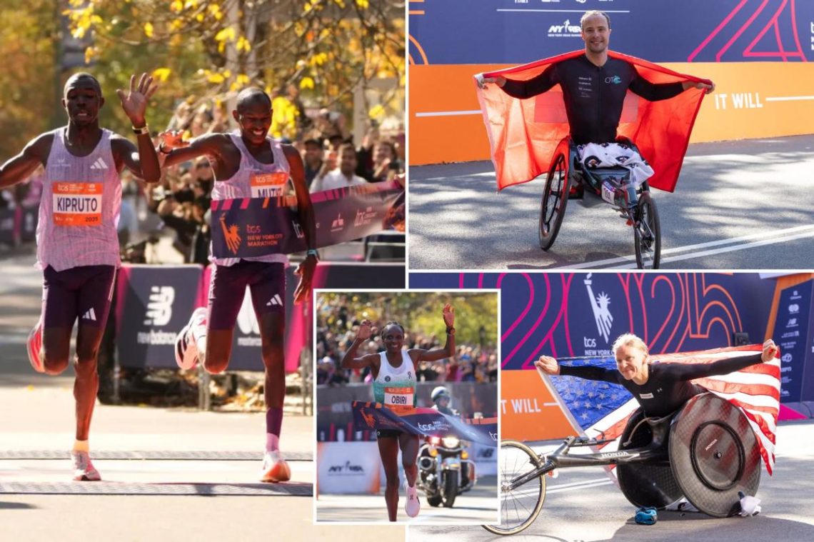 New York City Marathon 2025 results: Who were the winners?