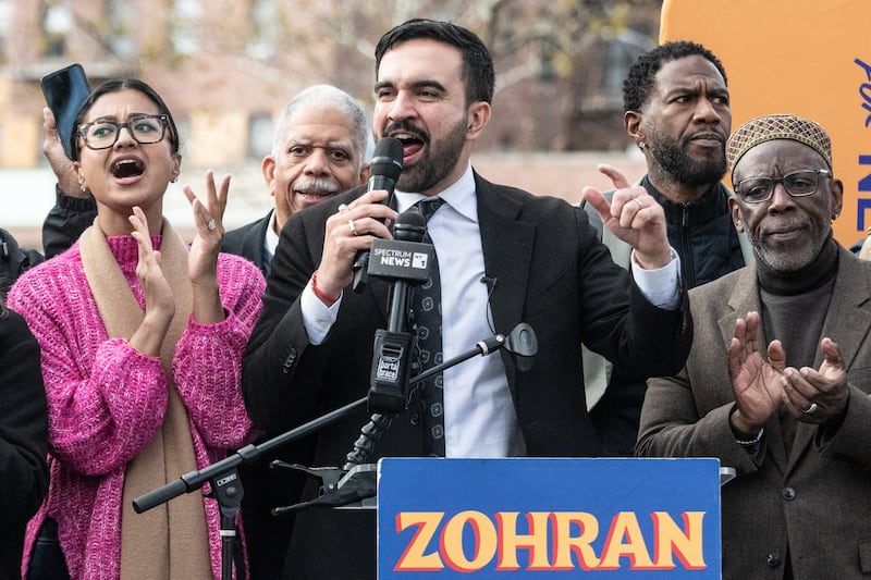 Democratic candidate Zohran Mamdani is on track to be New York City's next mayor.