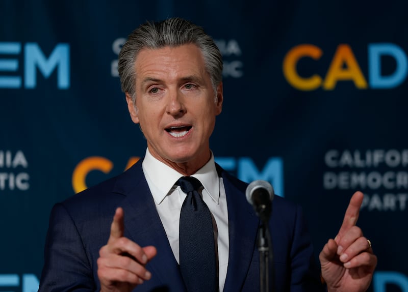 Newsom Prop 50 speech