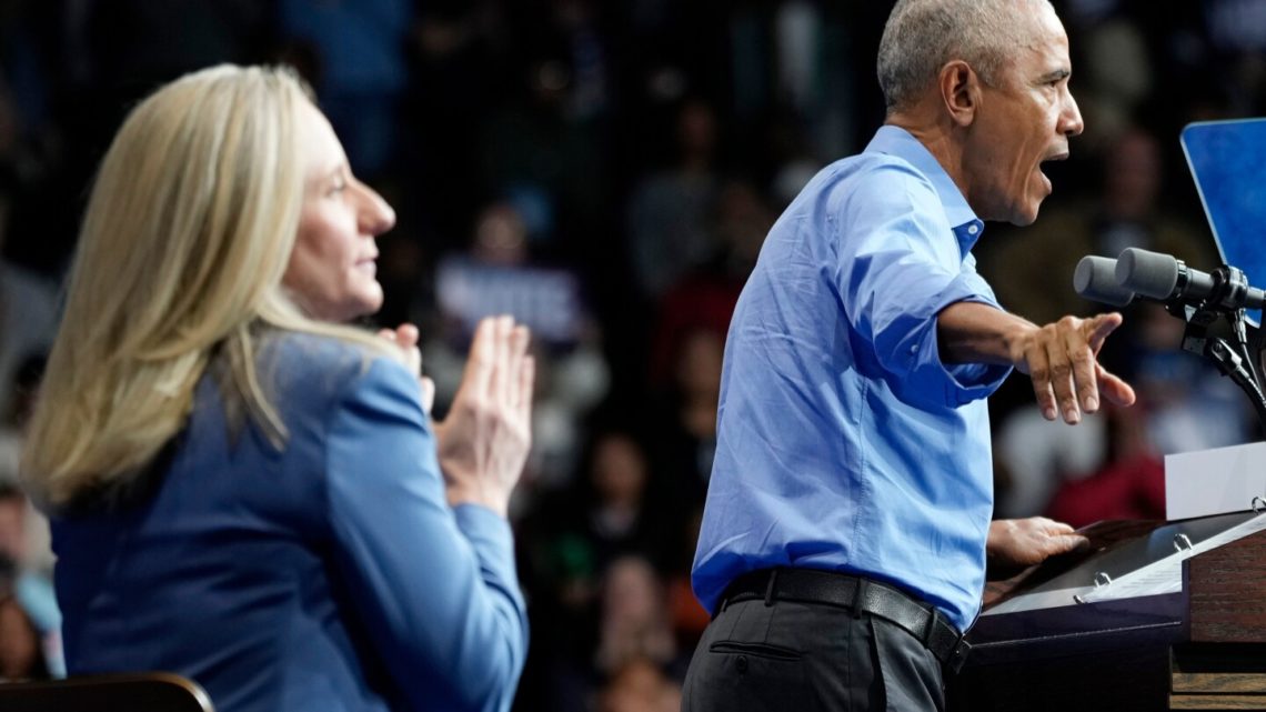 Obama rallies Virginia and New Jersey in weekend campaign push before Election Day