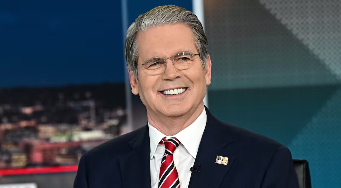 Scott Bessent, 63, Wears Weird Cosplay Jacket at White House