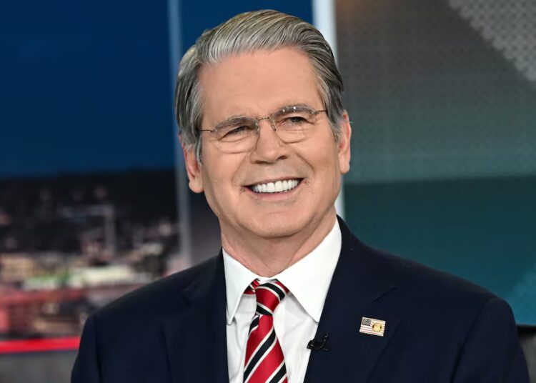 Scott Bessent, 63, Wears Weird Cosplay Jacket at White House