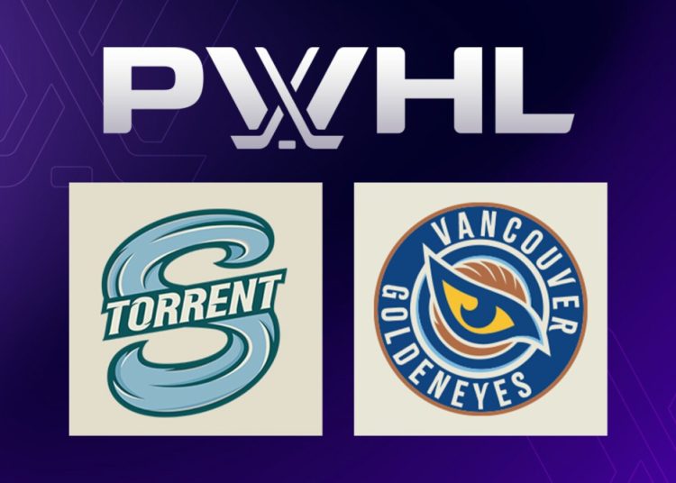 PWHL unveils expansion team nicknames and logos: Seattle Torrent and Vancouver Goldeneyes