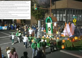 Pa. church apologizes for Halloween float featuring phrase from Auschwitz gates: ‘Profoundly offensive’