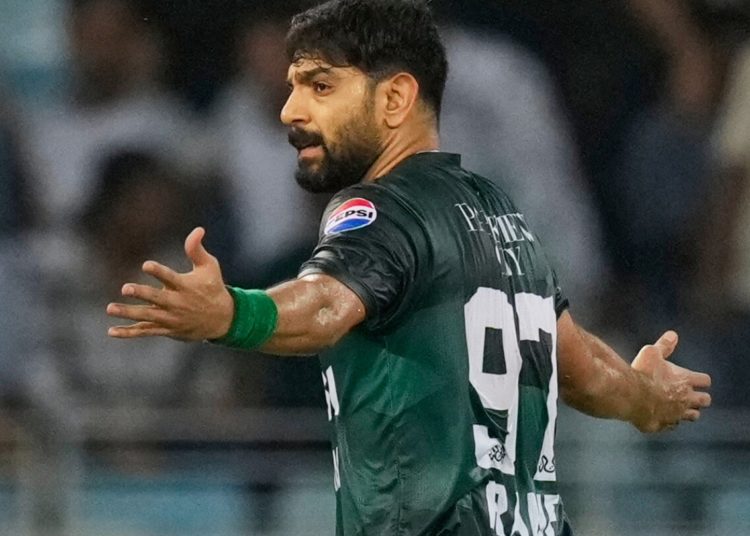 Pakistan fast bowler Rauf banned for 2 matches for violating ICC code of conduct in Asia Cup