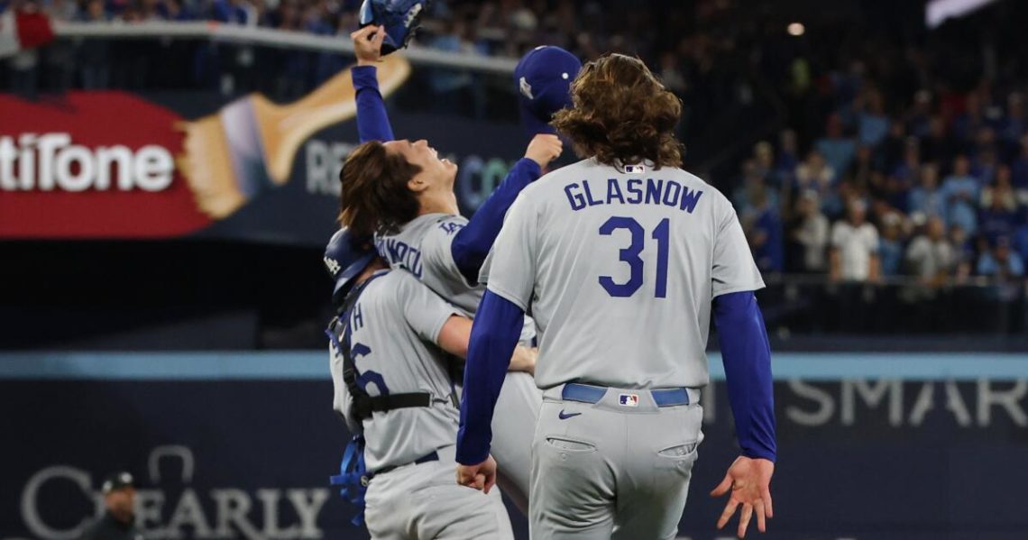 Plaschke: Back to back! Dodgers nab dynasty-defining victory over Blue Jays in World Series Game 7