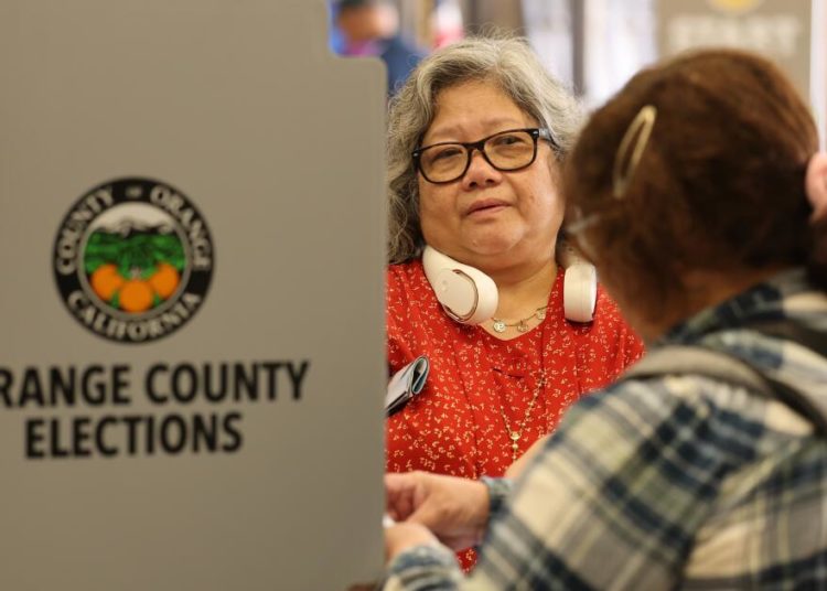 Prop. 50 is on the ballot, but it’s all about Trump vs. California