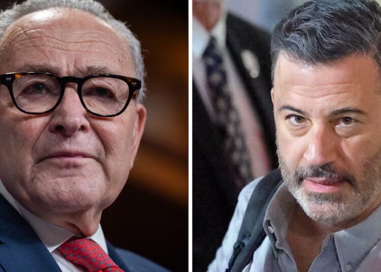 Jimmy Kimmel Roasts Chuck Schumer’s Shutdown Implosion With a Swipe at His Age