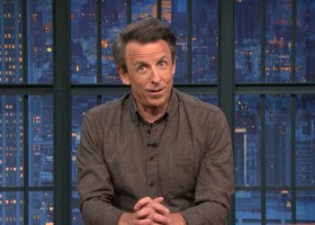 Seth Meyers Declares ‘I Think We Got Him’ After Trump-Epstein Bombshell