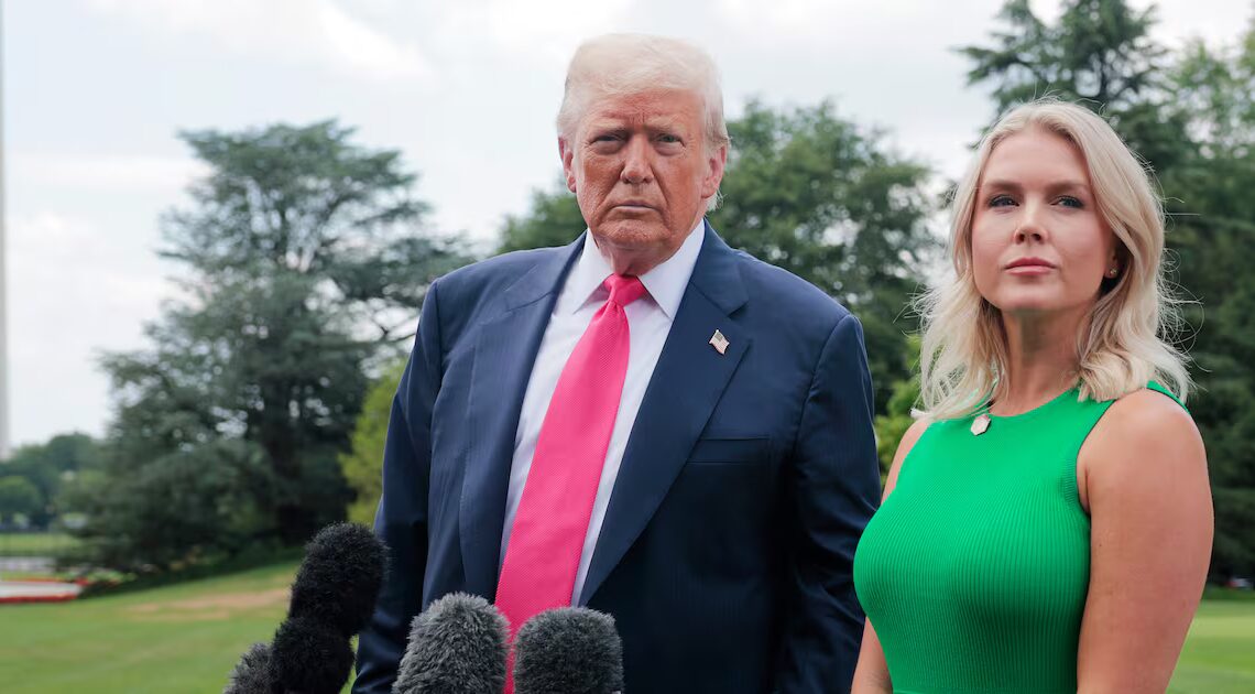 Leavitt Melts Down Over Leaked Emails From ‘Creep’ Epstein