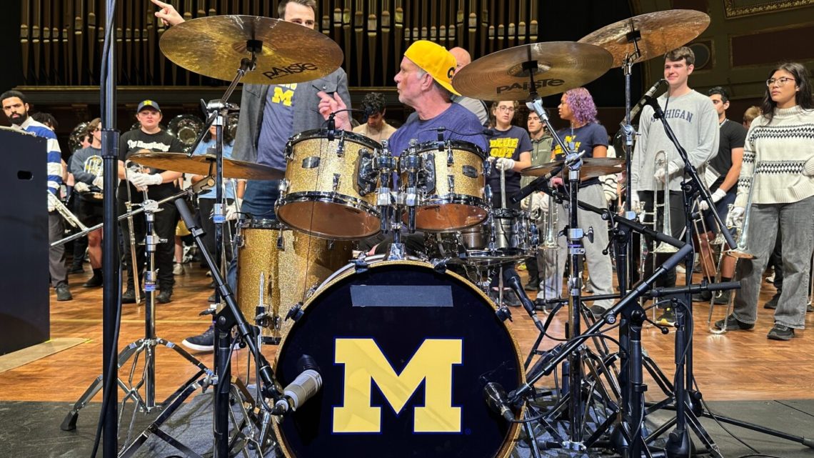 Red Hot Chili Peppers drummer honors parents with music scholarship at U. of Michigan