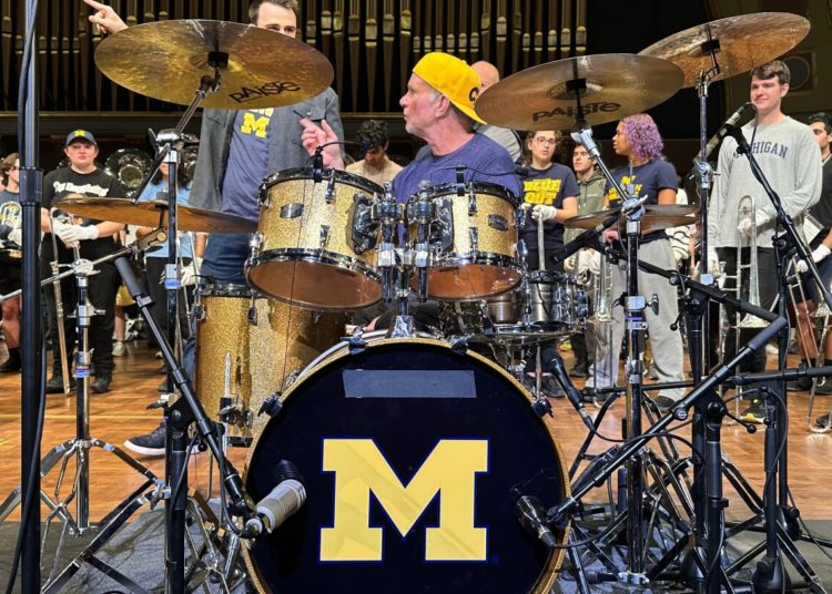 Red Hot Chili Peppers drummer honors parents with music scholarship at U. of Michigan
