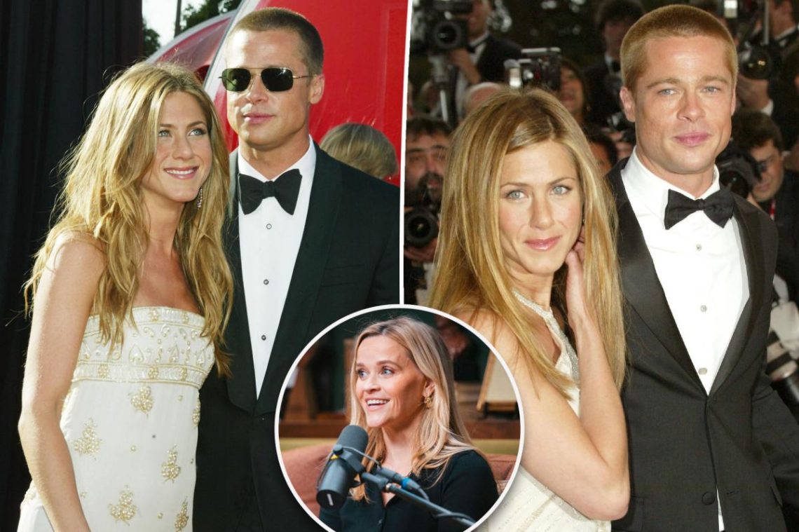 Reese Witherspoon gives rare update on pal Jennifer Aniston’s relationship with ex Brad Pitt