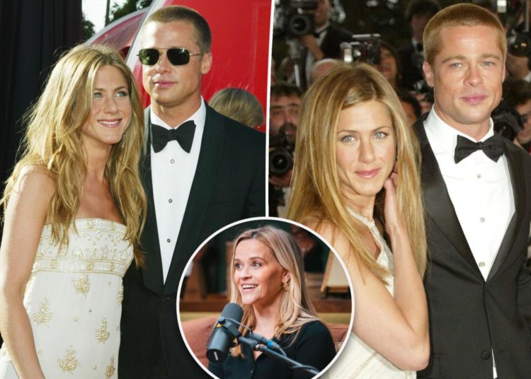 Reese Witherspoon gives rare update on pal Jennifer Aniston’s relationship with ex Brad Pitt