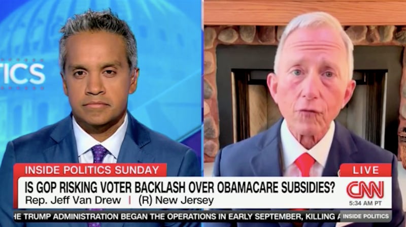 Jeff Van Drew on Inside Politics with Manu Raju