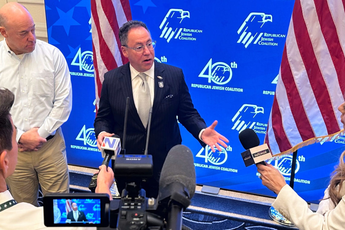 Republican Jewish leaders planned a ceasefire celebration, pivoted to take on antisemitism within