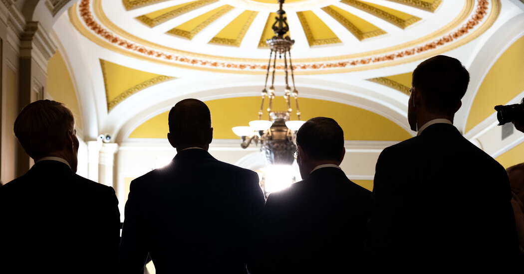 Republicans Point Fingers After Their Losses, but Not at Trump