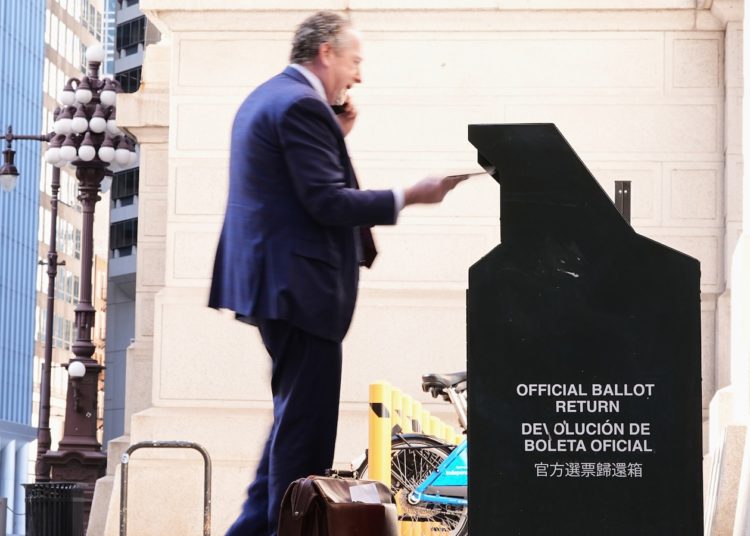 Republicans encourage voters to cast mail ballots, despite Trump’s attacks