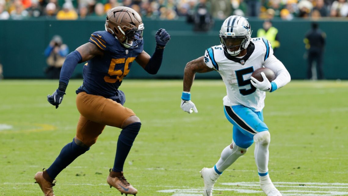 Rico Dowdle’s big day and Ryan Fitzgerald’s big kick give Panthers 16-13 win over Packers