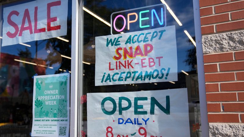 SNAP benefits could restart Wednesday, Bessent suggests