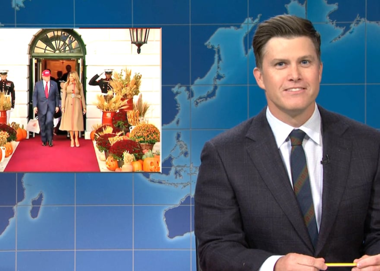 SNL’s Colin Jost Gets Loud Groans for Trump Pedophile Joke