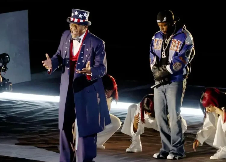 Samuel L. Jackson Didn’t Know Why He Was in an Uncle Sam Suit for Kendrick Lamar’s Halftime Show Until Last Minute