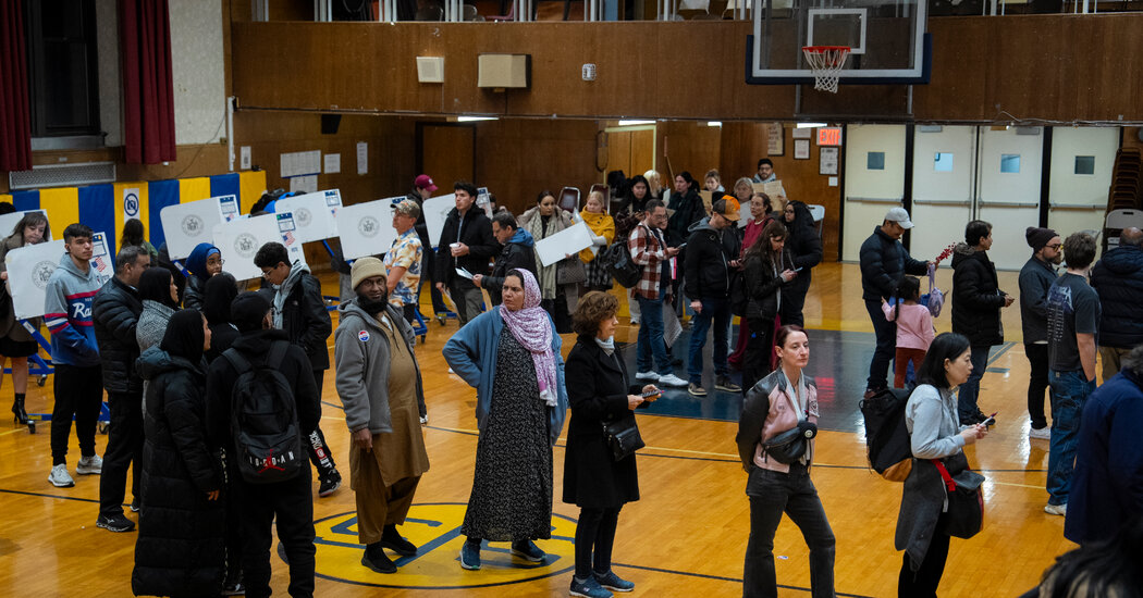 Scenes From the N.Y.C. Mayoral Election