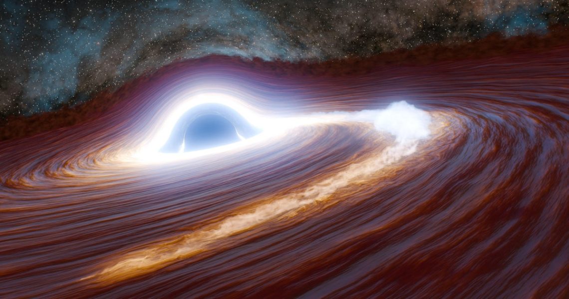 Scientists discover black hole flare with the light of 10 trillion suns