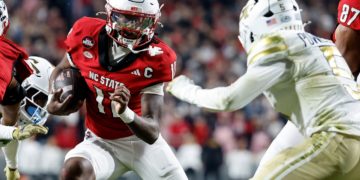 Scott, Bailey power NC State to 48-36 upset of No. 8 Georgia Tech for Yellow Jackets’ 1st loss