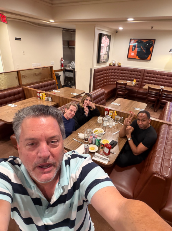 Skip Bayless Stephen A. Smith Deli Beverly Hills