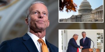 Senate majority leader says he doesn’t have the votes to eliminate filibuster despite Trump’s wishes 