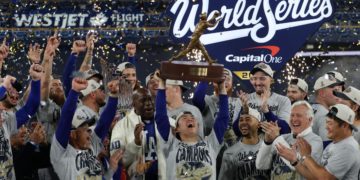 Shaikin: Why Magic Johnson believes Dodgers’ World Series success is good for baseball