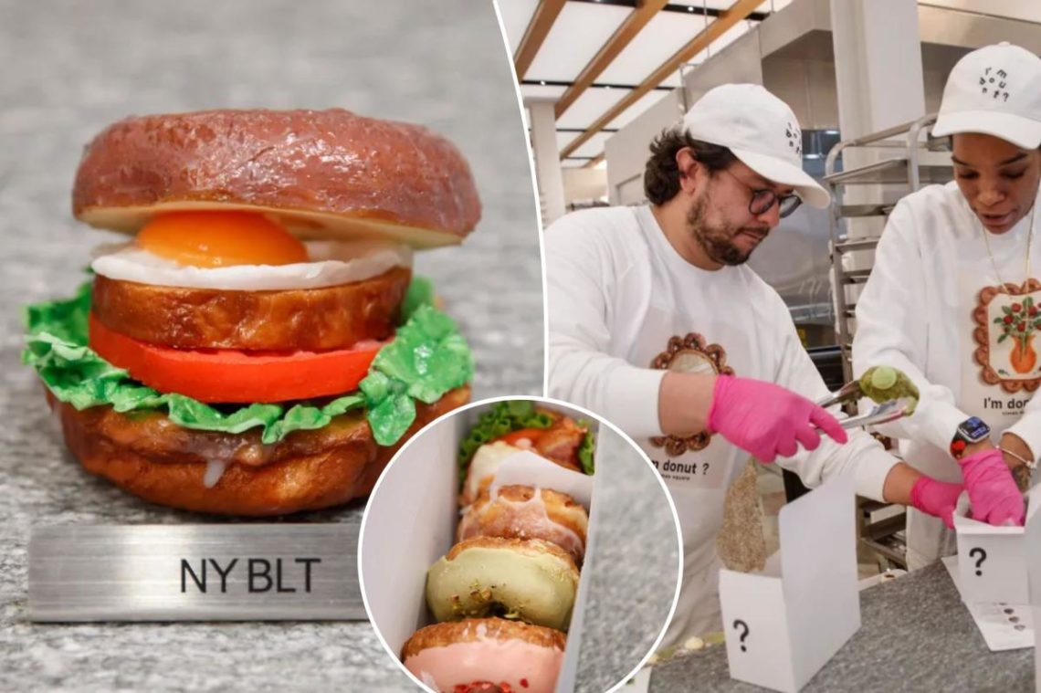 Sweet sensation! Times Square shop goes viral for wild BLT, scrambled eggs donuts