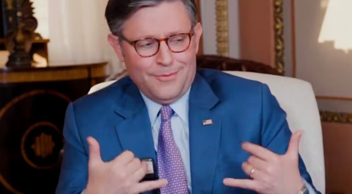 Stephen Miller’s Wife Gives Americans Mike Johnson’s Cringiest Moment