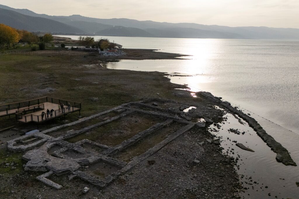 At site of papal prayer in Turkey, a shrinking lake ‘means death’