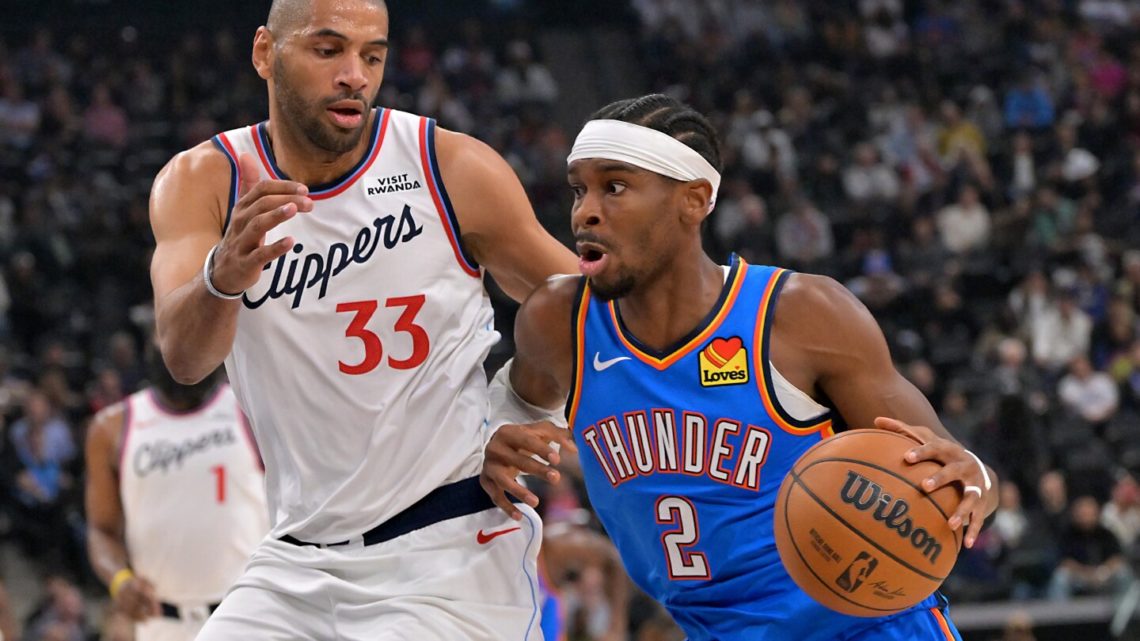 Thunder surge past Clippers 126-107 to extend season-opening winning streak to 8