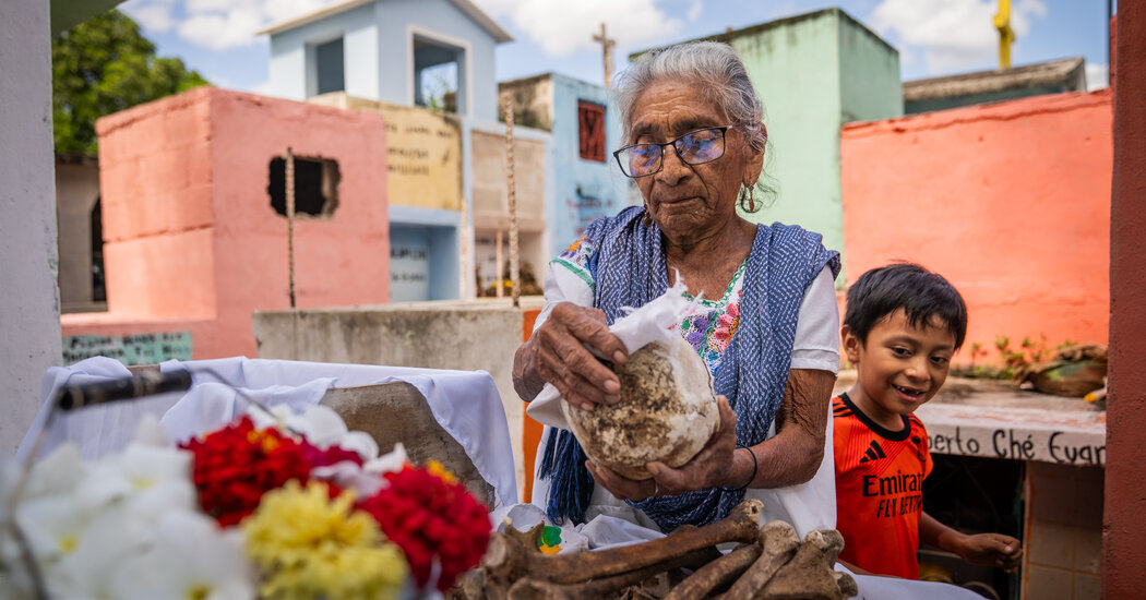 To Celebrate Day of the Dead, One Mexican Town Digs Up Its Dead