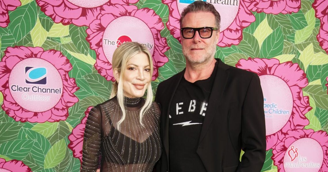 Tori Spelling settles divorce with Dean McDermott, requests spousal and child support