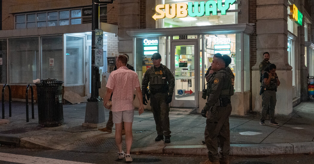 Trial Begins for Man Accused of Lobbing a Sandwich at a Federal Agent