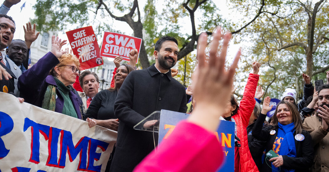 Trump Backs Cuomo as N.Y.C. Mayor’s Race Nears Finish Line