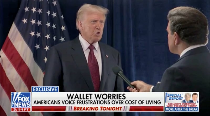 Trump was asked on Fox to respond to a longtime supporter of his urging prompt action to address prices.