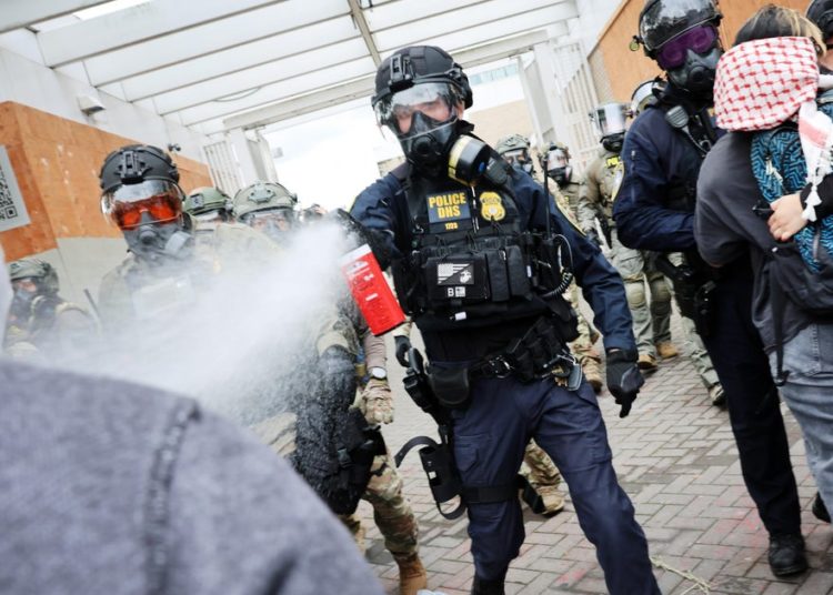 Trump deportation program divides Americans along party lines, poll finds