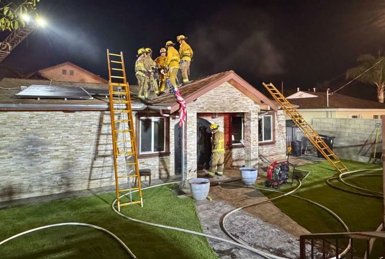 Two dead, five hospitalized after late-night house fire in Los Angeles