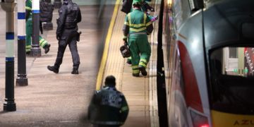 UK police say 10 people hospitalized after train stabbing attack, 9 with life-threatening injuries