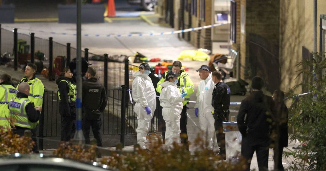 UK police say 2 people remain in a life-threatening condition after a stabbing attack on a train