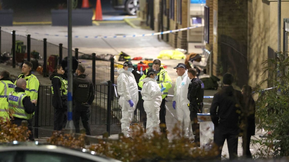 UK police say 2 people remain in life-threatening condition after a stabbing attack on a train