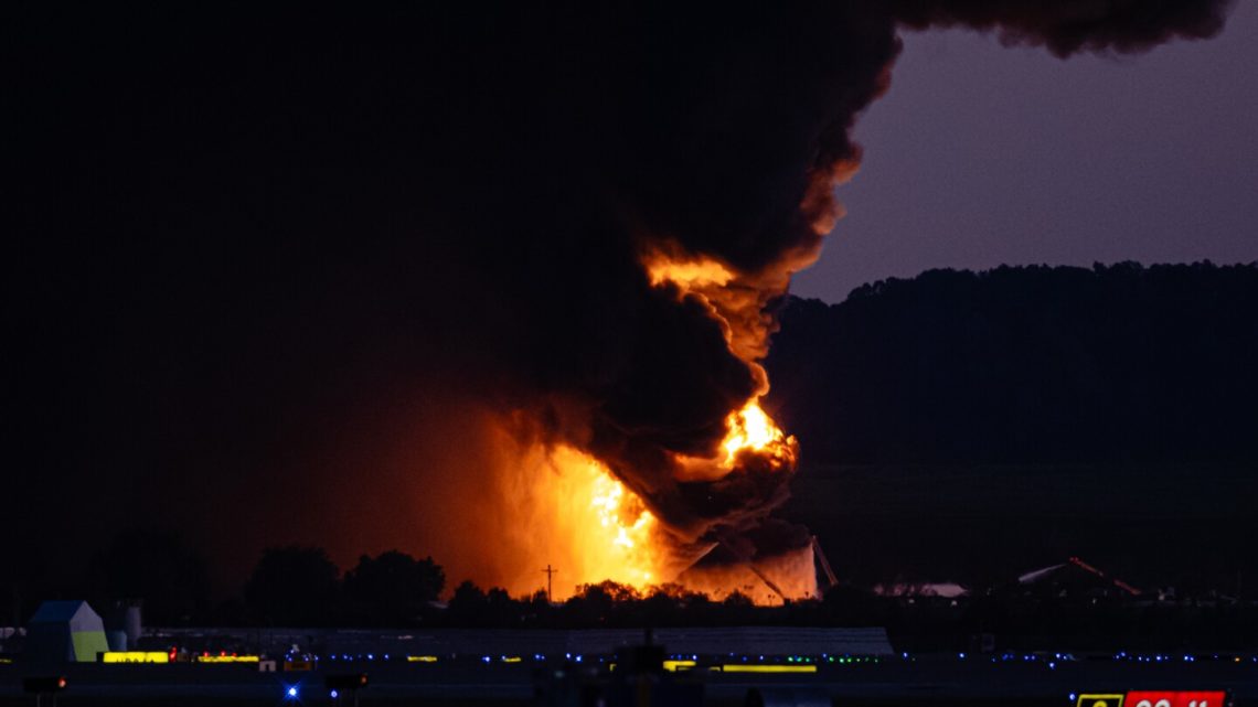 UPS cargo plane crashes on takeoff from Louisville, Kentucky, airport, igniting huge fire
