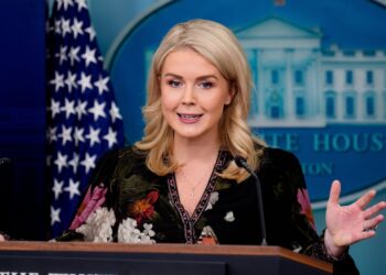 Karoline Leavitt Gushes Over Trump’s ‘Beautiful’ Name Idea for Stadium