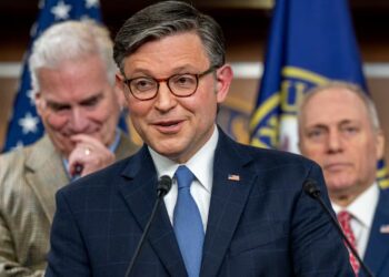 Ultimate Suck Up Mike Johnson Follows Trump’s Epstein Sheep