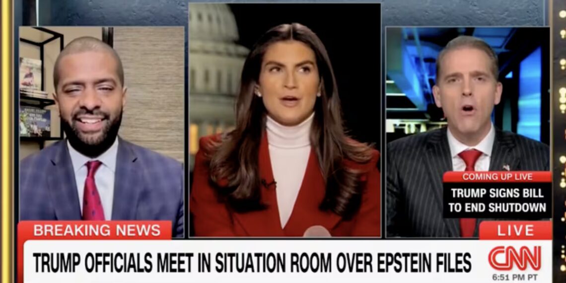 Scott Jennings Gets Laughed at for His Take on Trump’s Epstein Nightmare